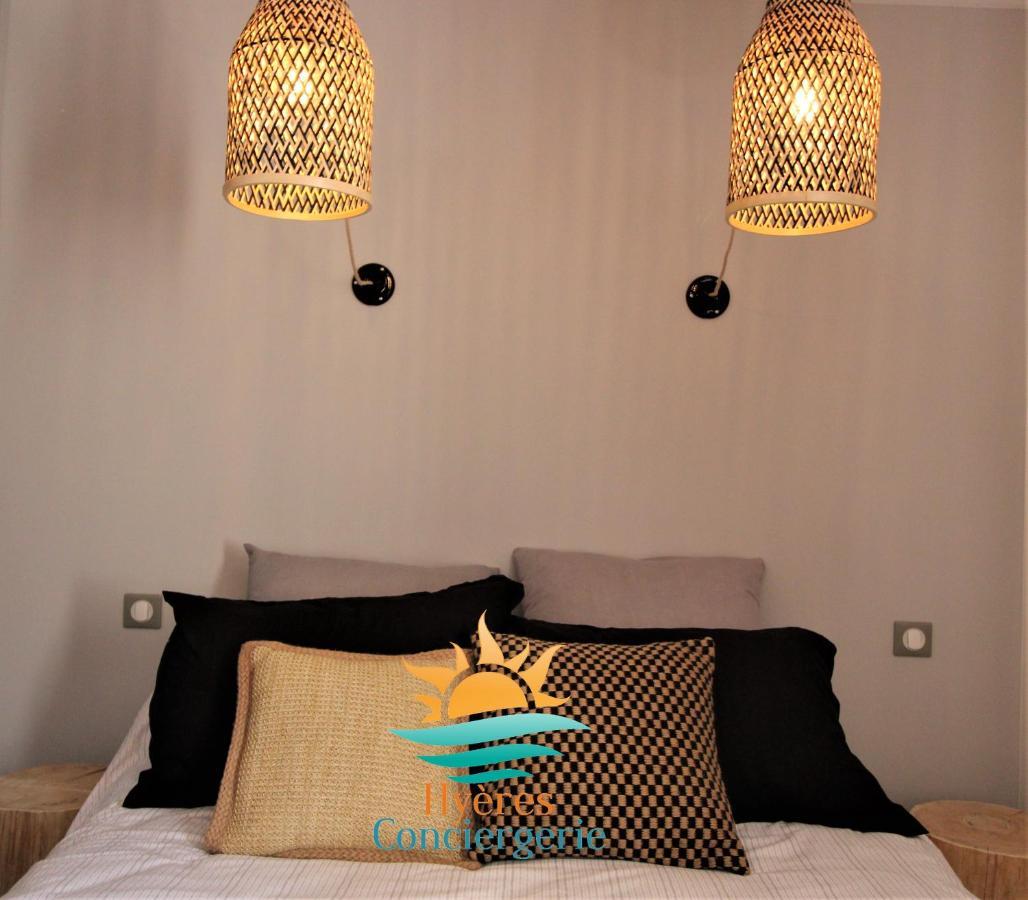 Hyeres-Plage -T2 Neuf Rdj Clim Wifi - La Capte By Hc Apartman Kültér fotó