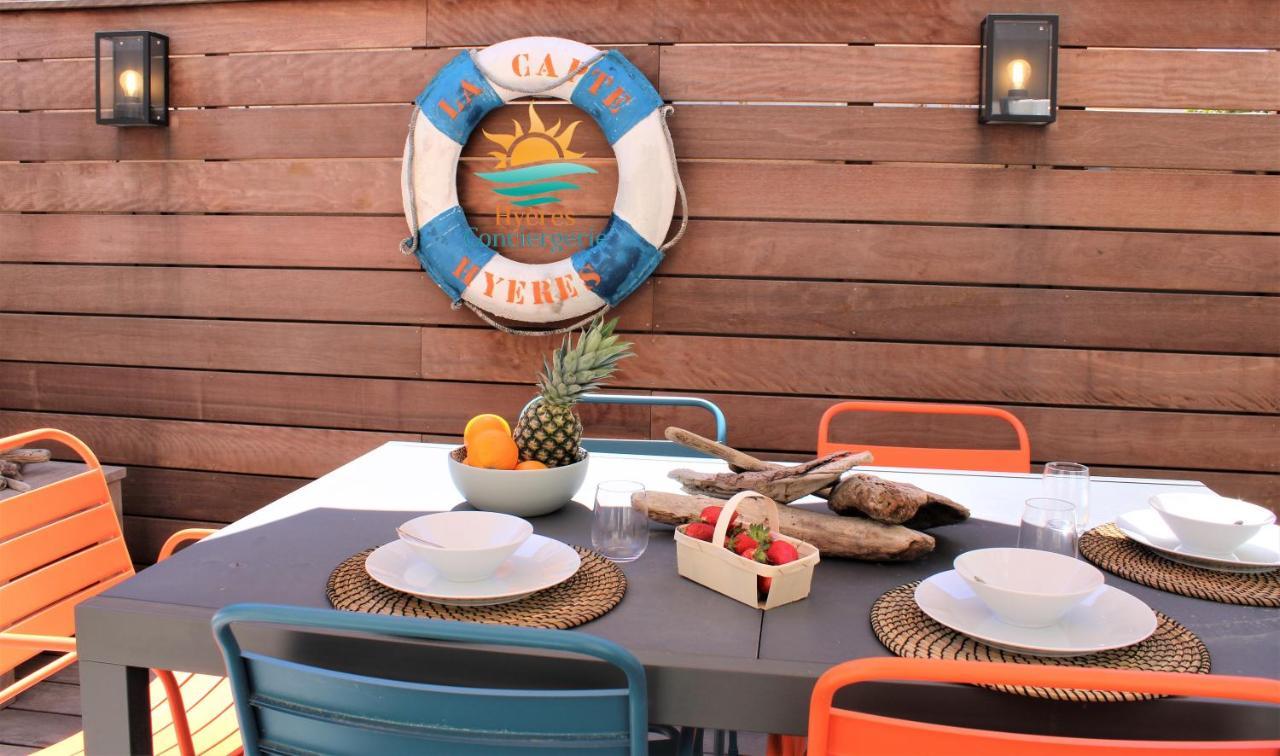 Hyeres-Plage -T2 Neuf Rdj Clim Wifi - La Capte By Hc Apartman Kültér fotó